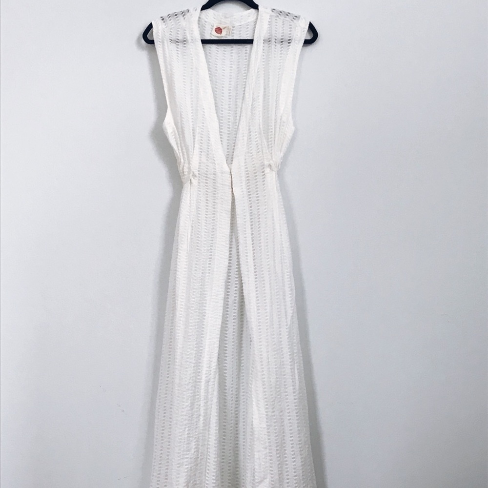 Anthropologie Maxi Cloud Coverup